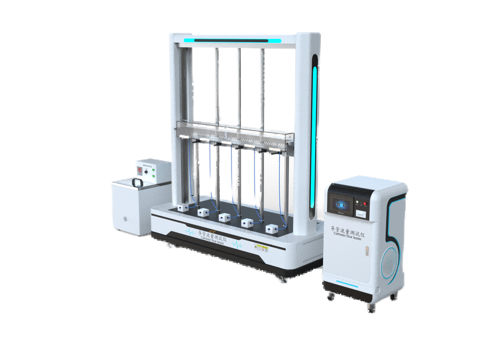 五工位導管流量測試儀(流量計法)